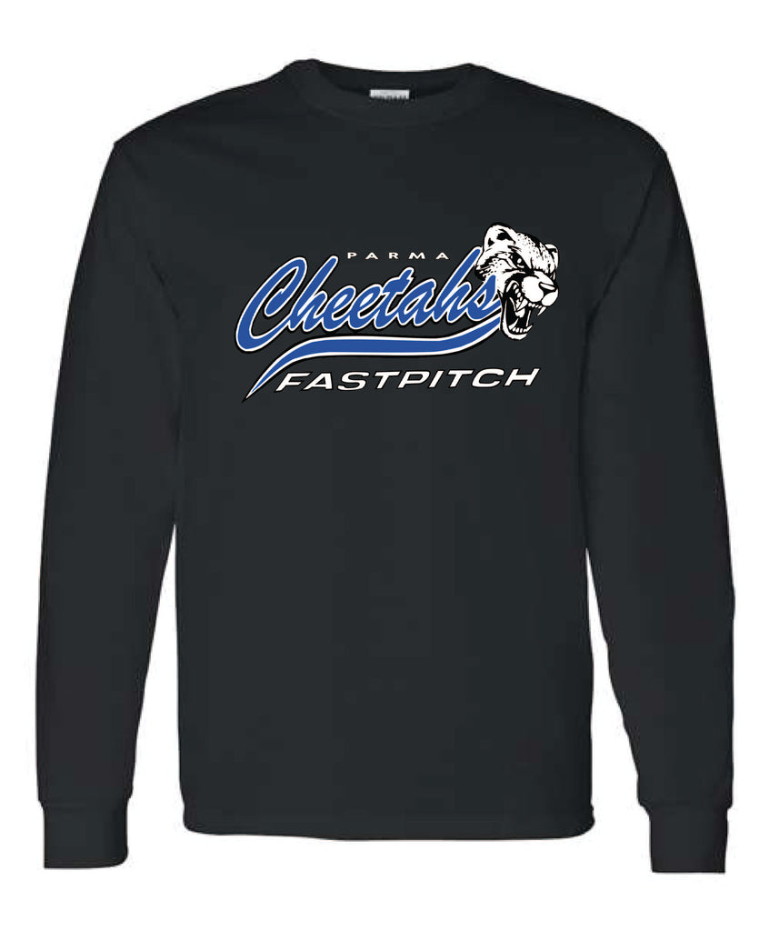 Cheetahs Fastpitch Long sleeve Tshirt