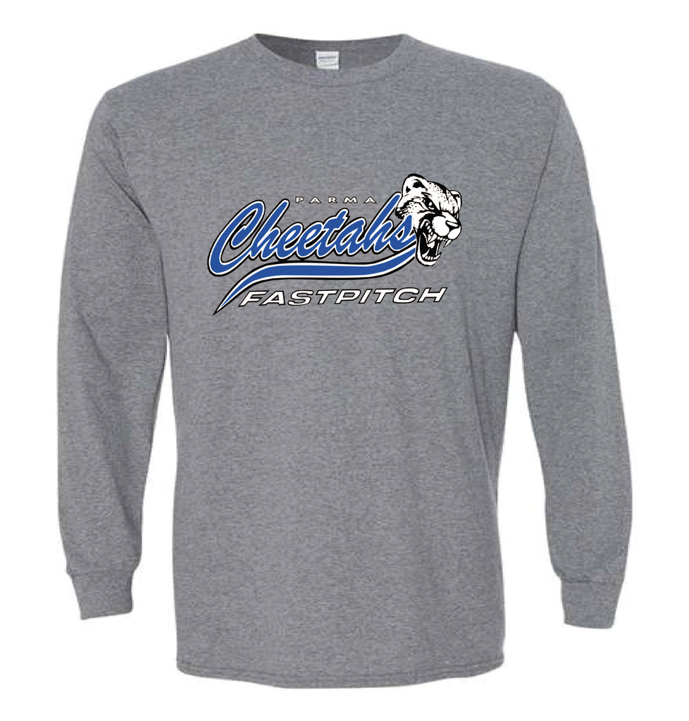 Cheetahs Fastpitch Long sleeve Tshirt