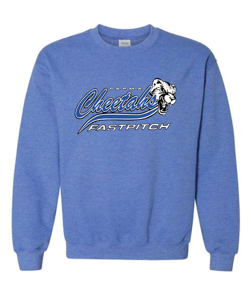 Cheetahs Fastpitch Crew neck Sweatshirt